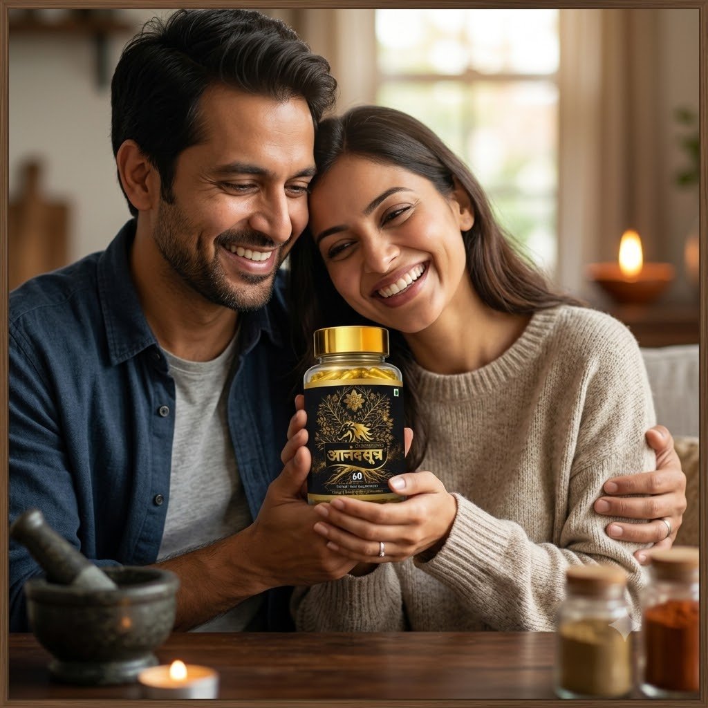 Aanand Sutra Uganda Formula Ayurvedic Men's Wellness Capsules with Mondia Whitei