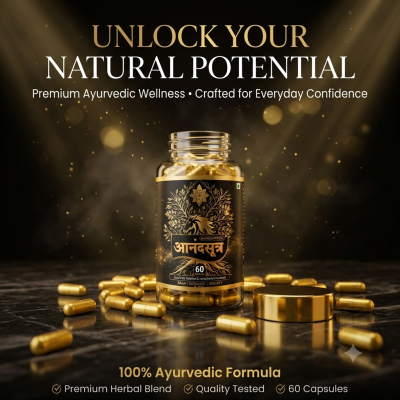 aanand sutra capsule unlock your natural potential premium ayurvedic wellnes creaftedx for everyday confidence