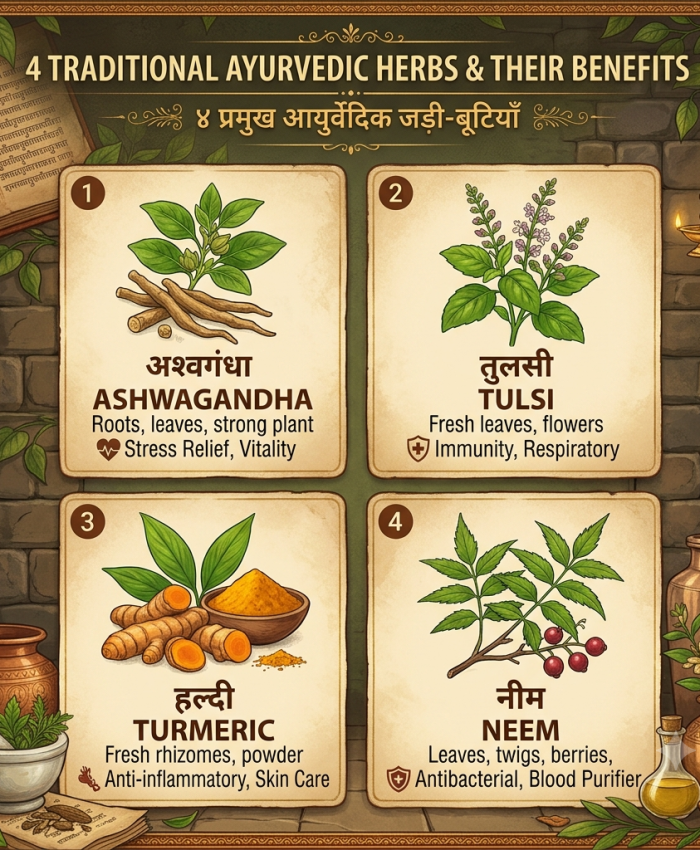 This Top 10 Ayurvedic Herbs for Men’s Wellness | Complete Guide by Aanand Sutras a title